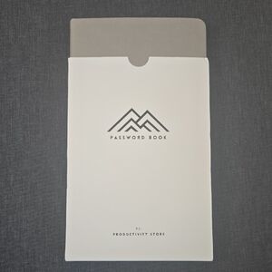 💥Password Book Gray